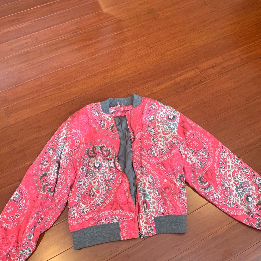 Soft Paisley Bomber- free people